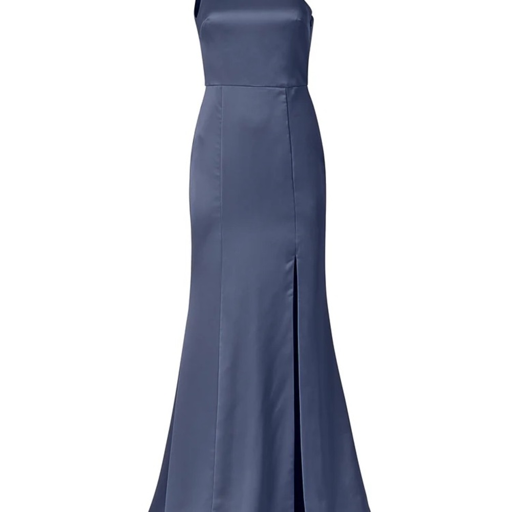 Elegant Blue Sleeveless Dress